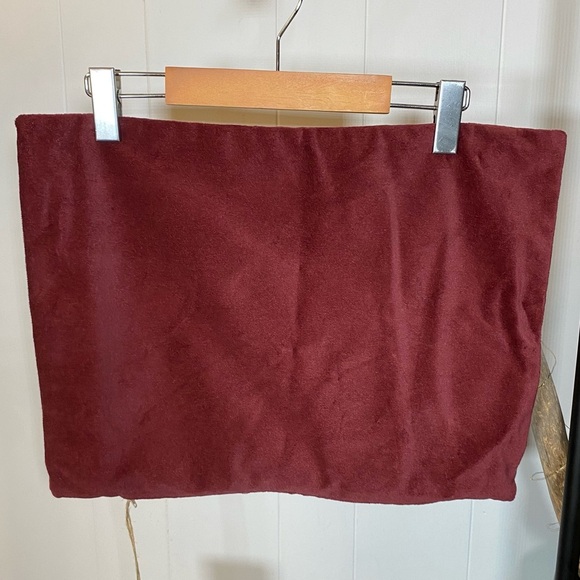 NWT Hines of Oxford Tapestry Lily Leaves Wine Pillow Cover England Loom-Woven - Picture 6 of 10